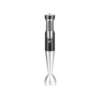 Rokas iegremdējamais blenderis LAFE BRK-003A, 800 W, melns/sudrabains, nerūsējošā tērauda asmens, 0,6 L bļoda, 0,5 L krūze