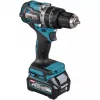 Makita - Rotācijas āmurs/urbis - Bezvadu - 2 ātrumi - Atslēgas patrona 13 mm - 64 N·m - 2 baterijas, lādētājs iekļauts - 40 V