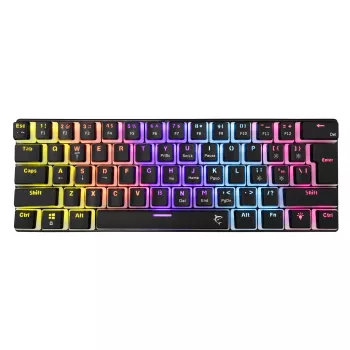 Spēļu tastatūra White Shark GK-2202 Ashiko 2 melna/sarkana ASV izkārtojums