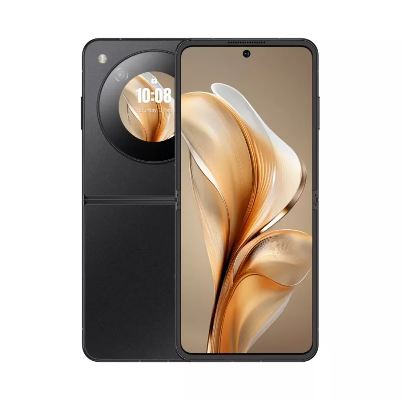 Viedtālruņa NUBIA Flip komplekts (zelts) ar vāciņu, austiņām un dzesētāju