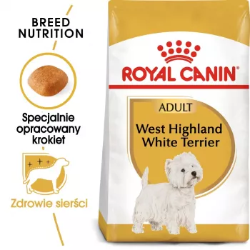 Royal Canin BHN West Highland Balts Terrier Adult - sausā barība pieaugušiem suņiem - 3kg