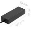 Qoltec 120W galddatora barošanas bloks | 12V | 10A | 5.5*2.5 | + strāvas kabelis
