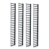 APC NetShelter kabeļu pārvaldība, Vertikāls kabeļu pārvaldnieks, priekš NetShelter SX tīkla skapjiem 48U, komplektā 4 gab., 250 x 2045 x 170 mm