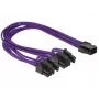 Kabelis DeLOCK PCI Express 6 kontaktu - 2 x 8 kontaktu 0,3 m