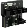 PCIe strāvas kabeļa adapteris Thermal Grizzly TG‑WV‑P38H1R 1×12VHPWR uz 3×8 kontaktu (reverss), melns