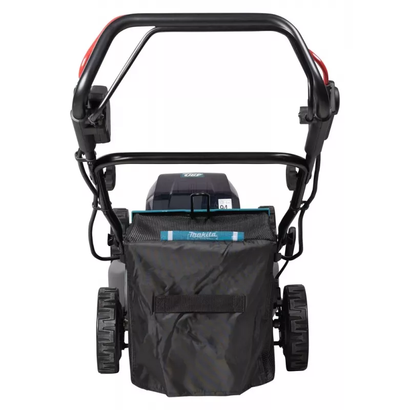 Makita LM001GZ zāles pļāvējs Stumjamais zāles pļāvējs Akumulators Melns, zils