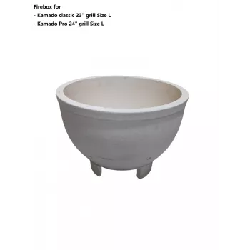 Kamado kurtuve TARGUS Firebox 23/24 collas — izturīga konstrukcija, siltuma saglabāšana