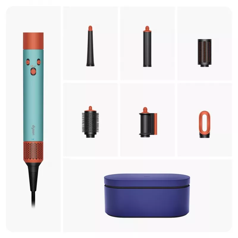 Multistyleris Dyson Airwrap Warm Black Blue Green Orange 1300 W