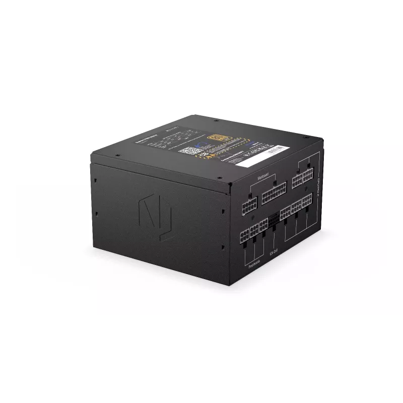 Barošanas bloks Endorfy Supremo FM6 1000W, 80 PLUS Gold, ATX 3.1, modulārs, melns