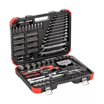 Uzgriežņu atslēgu komplekts Gedore R46003232, 232 gab., 1/4 collas un 1/2 collas piedziņa