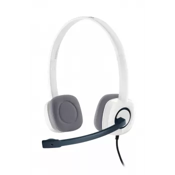Austiņu komplekts Logitech H150 balts