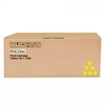 Ricoh 407546 tonera kasetne 1 gab. Oriģināls Dzeltens