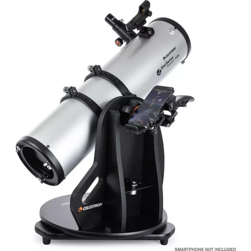 Celestron StarSense Explorer 150mm Reflektors 459x Melns, Sudrabs