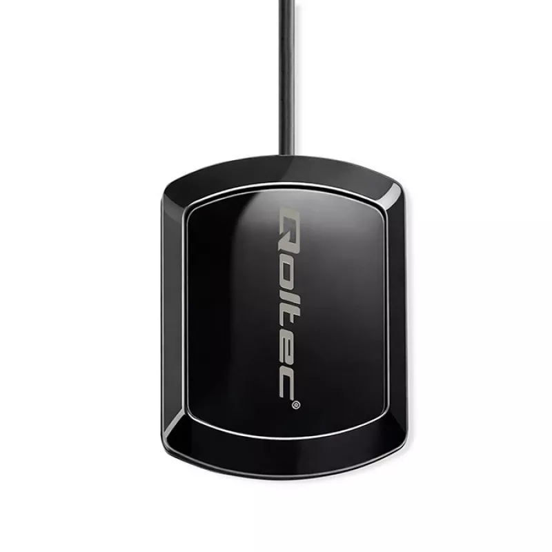 Ārējā GPS/GLONASS antena QOLTEC 28 dBi 50 W ar SMA taisnleņķa savienotāju