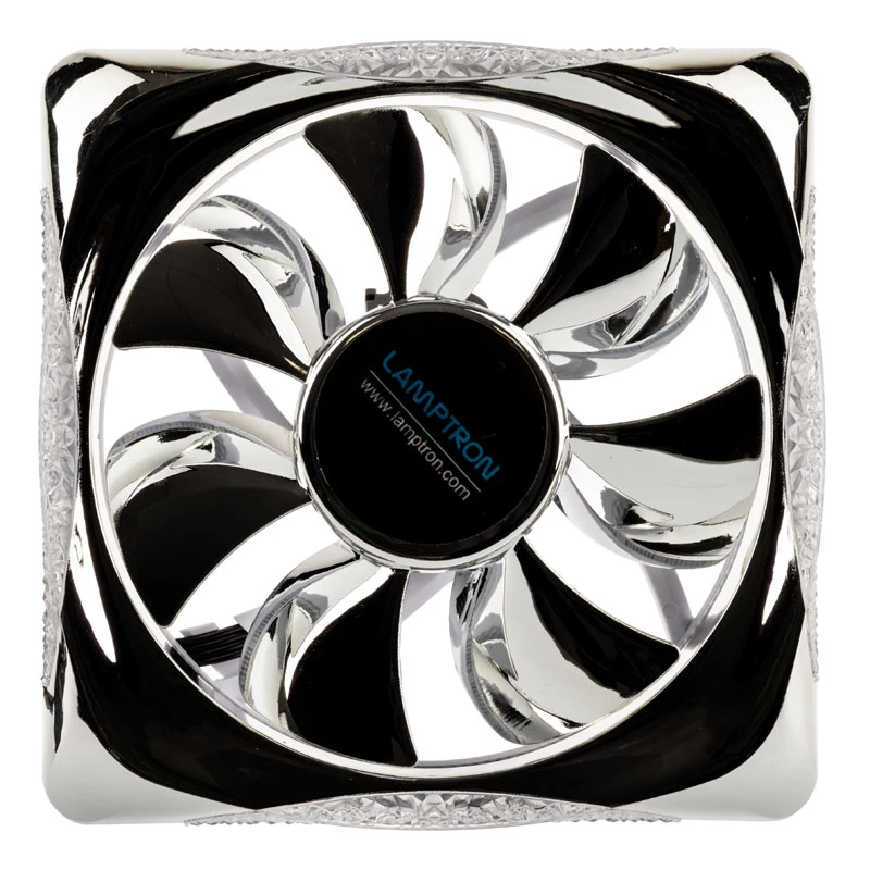 LAMPTRON PLUTO+ ARGB PWM 120mm ventilatoru komplekts, 3 gab. - Melns