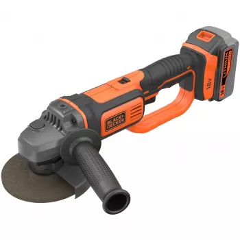 Leņķa slīpmašīna 18V, 125 mm. 4,0 Ah