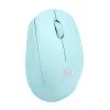 Bezvadu pele abām rokām NATEC STORK — Bluetooth + USB Type-A, 1600 DPI, 3 pogas, gaiši zila