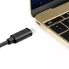 UNITEK Y-C474BK USB kabelis USB 3.2 Gen 1 (3.1 Gen 1) 1 m USB A USB C Melns