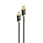 HDMI kabelis GEMBIRD CCBP-HDMI8K-AOC-20M, 20 m, HDMI 2.1, 48 Gbit/s, apzeltīts A tips, melns