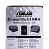 Ārējais DVD±RW optiskais diskdzinis ASUS SDRW-08D2S-U Lite, USB 2.0, melns, 24x CD / 8x DVD, 142×142×20 mm