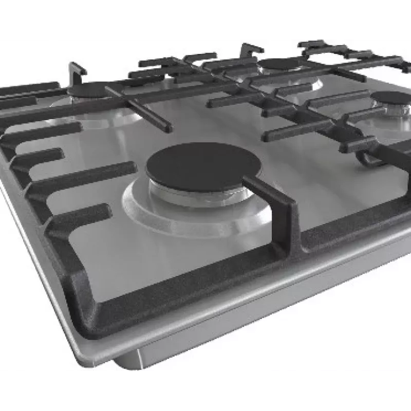 Gorenje G642ABX plīts virsma Nerūsējošais tērauds Iebūvējams 60 cm Gāze 4 zonu(-as)