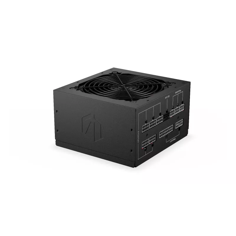 ENDORFY Supremo FM6 850 W barošanas bloks, 24-pin ATX, pilnībā modulārs, 80 PLUS Gold, 120 mm ventilators, melns
