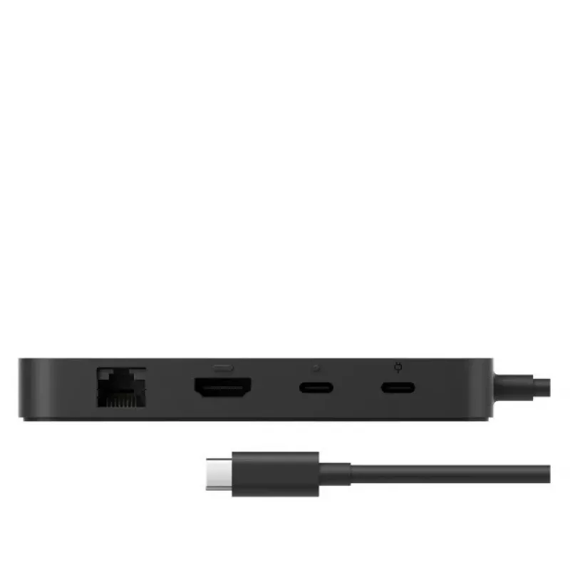 Microsoft Surface USB4 dokstacija Vadu Melna USB4 savienojamība 1000 Mbit/s