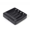 Bateriju lādētājs Gembird BC-USB-03 USB saderīgs AA AAA melns