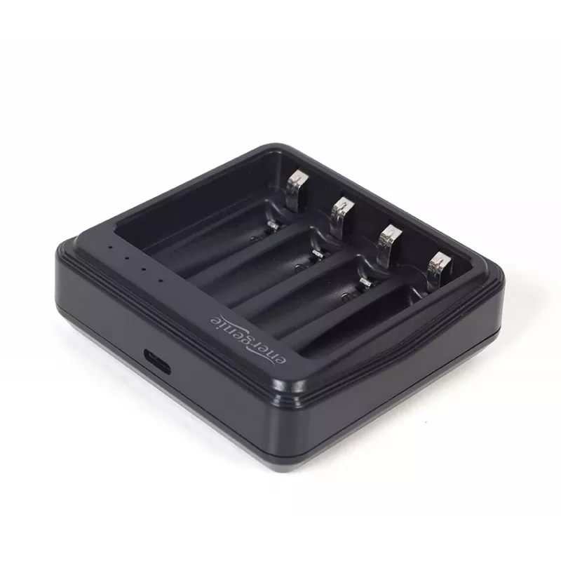 Bateriju lādētājs Gembird BC-USB-03 USB saderīgs AA AAA melns