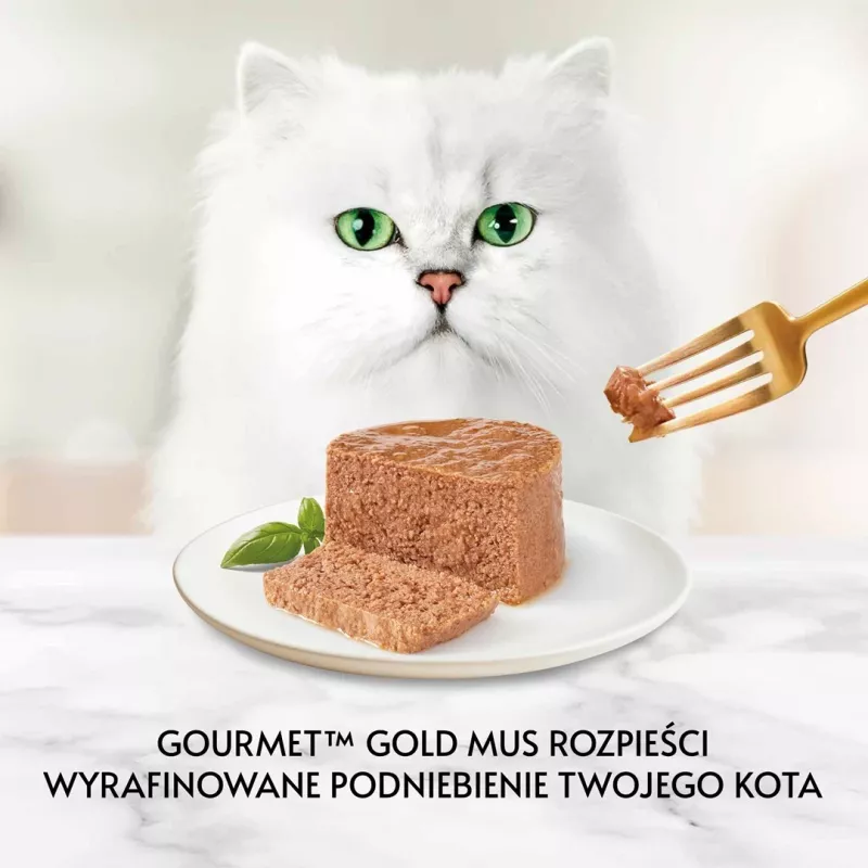 Purina Nestle Gourmet Gold - lasis un vista - mitra kaķu barība - 85 g