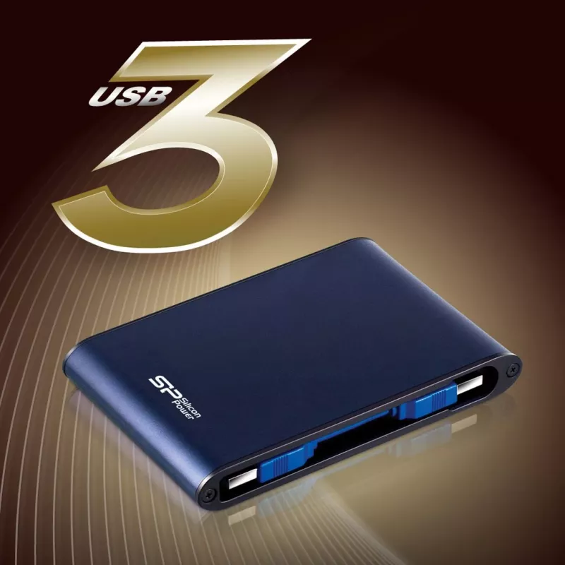 Ārējais cietais disks Silicon Power 1TB USB 3.2 Armor A80