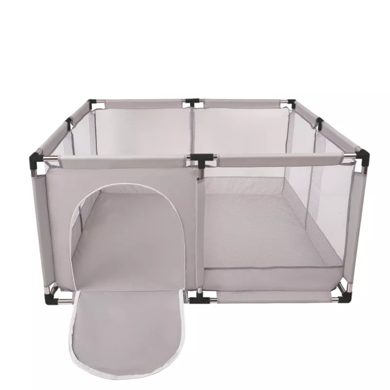 Extralink bērnu sētiņa, sausais baseins rotaļām, salokāms 126x126 cm bumbiņu baseins k-458