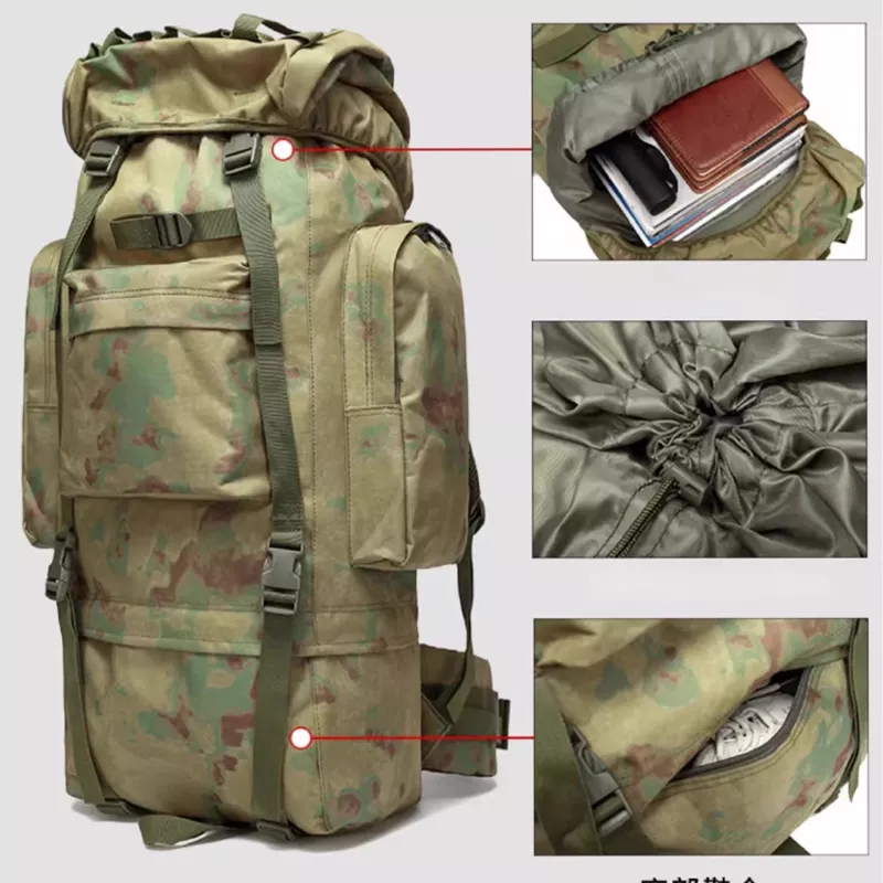 Mugursoma Extralink Tactical Military Camouflage 65L