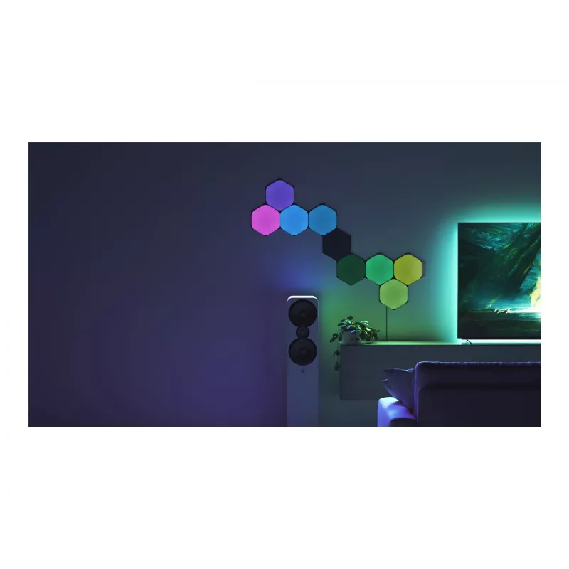 Viedais sienas apgaismojums Nanoleaf NL42-0101HX-3PK