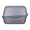 Kaķu tualete DIAMENTIQ BAYA antracīts, plastmasa, 55.5 x 40 x 38.7 cm, atgriežamās durvis