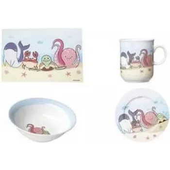 Porcelāna musli bļoda ritzenhoff & breker Unterwasserwelt 170 mm, piemērota trauku mazgājamai mašīnai