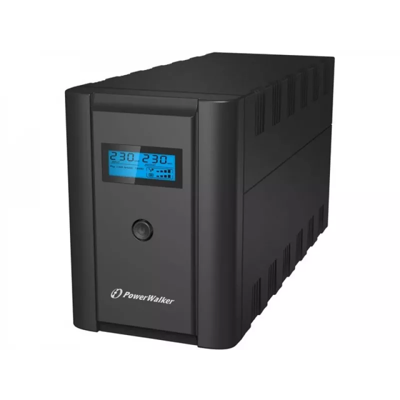 PowerWalker VI 1200 LCD/FR Line-Interactive 1.2 kVA 600 W 4 AC kontaktligzdas