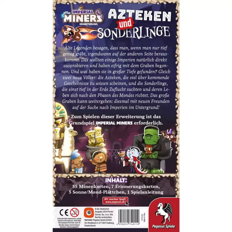 Imperial Miners: Acteki un īpatņi, galda spēles paplašinājums