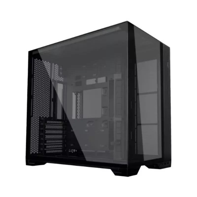 PC Case Lian Li O11 VISION COMPACT Tower Melns