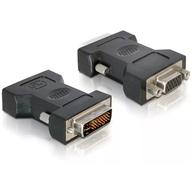 VGA 15 kontaktu ligzda uz DVI 24+5 spraudnis DeLOCK 65016