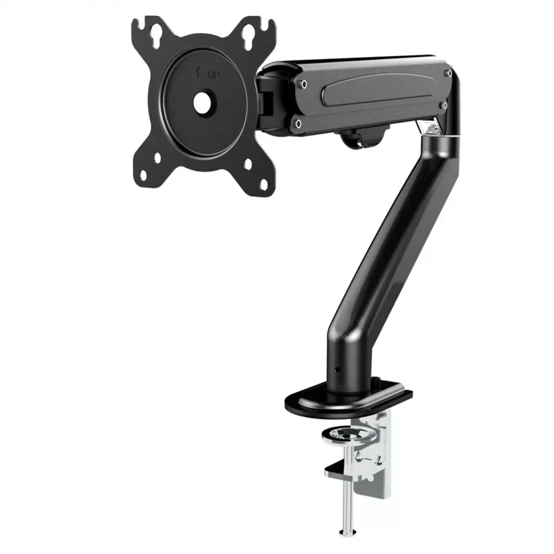 Maclean MC-860N Monitora stiprinājums ar gāzes atsperi, 13-27 inch, 8 kg, melns