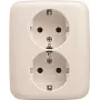 BUSCH JAEGER BJ 202 EUJ-214 202 EUJ-214 SCHUKO dubultā kontaktligzda