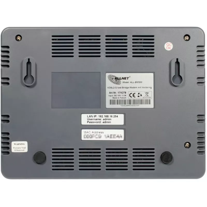 Punkta-punkta modems ALLNET ALL-BM300