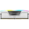 DIMM 32 GB DDR5-6400 (2x 16 GB) Dual-Kit, atmiņa balta, CMH32GX5M2B6400C32W, Vengeance RGB, INTEL XMP