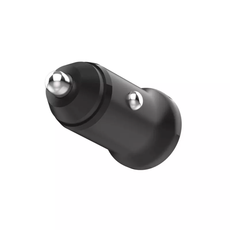 Auto lādētājs FIXED FIXCC20N-CU-BK — USB-C un USB-A porti, 20W izeja, kompakts automašīnas adapteris