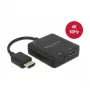 HDMI Audio Ekstraktors DeLOCK 4K 60 Hz kompakts