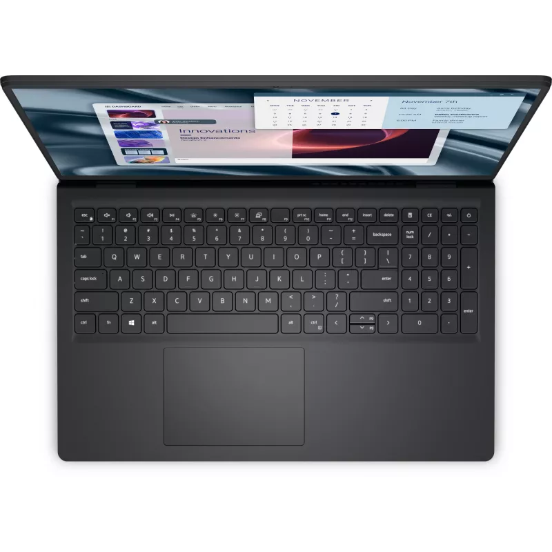 Portatīvais dators Dell Pro 15 Essential PV15255 W11P R5-7520U | 8GB | 512GB | AMD Radeon 610M | FgrPr | WLAN+BT | 15.6 FHD | BcklKb | 3C | 65W | 3YPS Carbon Black (Plastmasa)