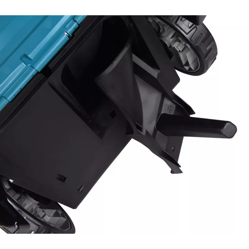 Makita DLM480Z zāles pļāvējs Stumjamais zāles pļāvējs Akumulatora Melns, Tirkīzs