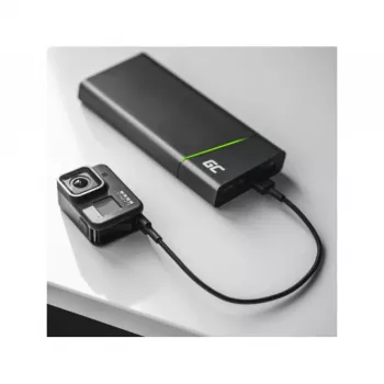 USB kabelis zaļa Cell KABGC22 USB 2.0 1,2 m USB A USB C melns