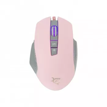 Spēļu pele White Shark GARETH Rozā USB Type-A